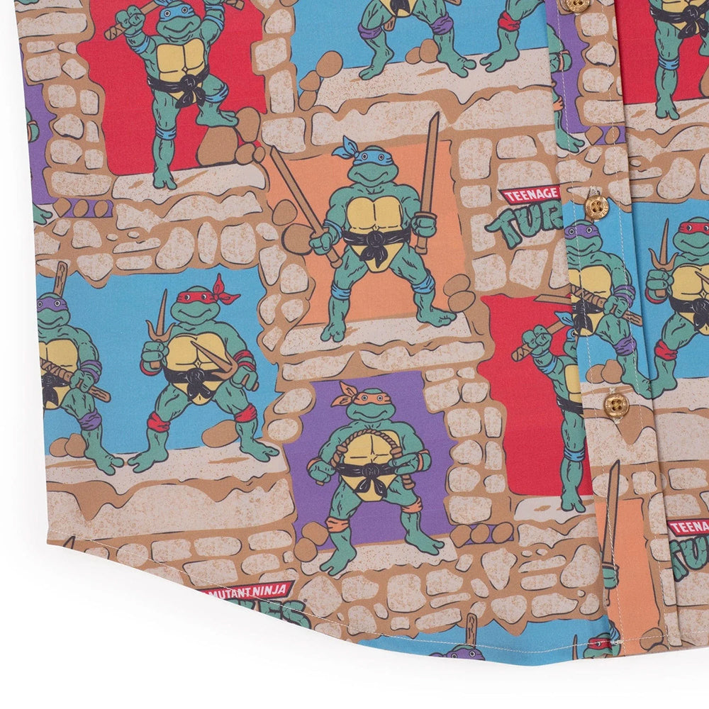 Teenage Mutant Ninja Turtles Cowabunga Covers KUNUFLEX Short Sleeve Shirt