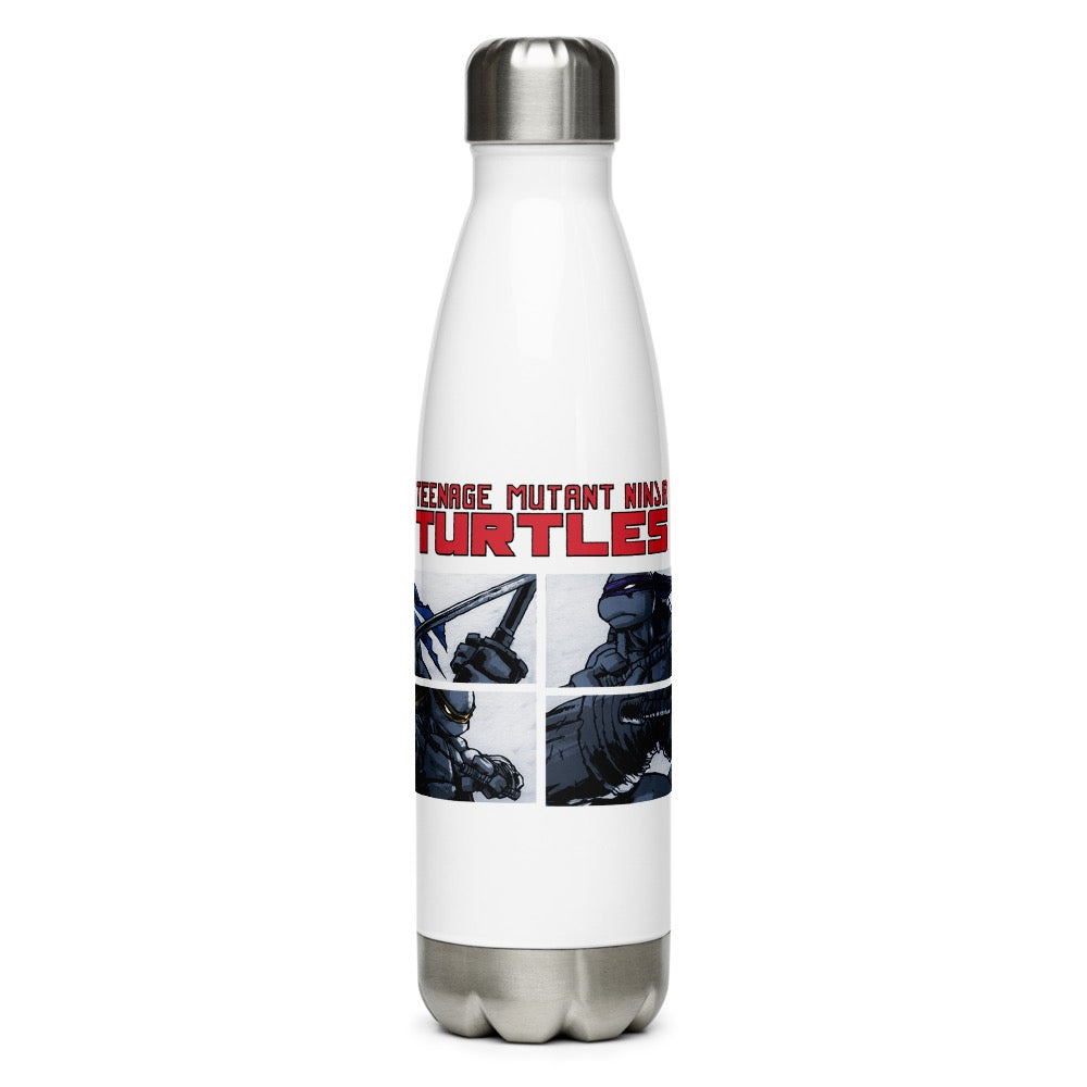 Teenage Mutant Ninja Turtles Comic Art Stainless Steel Water Bottle