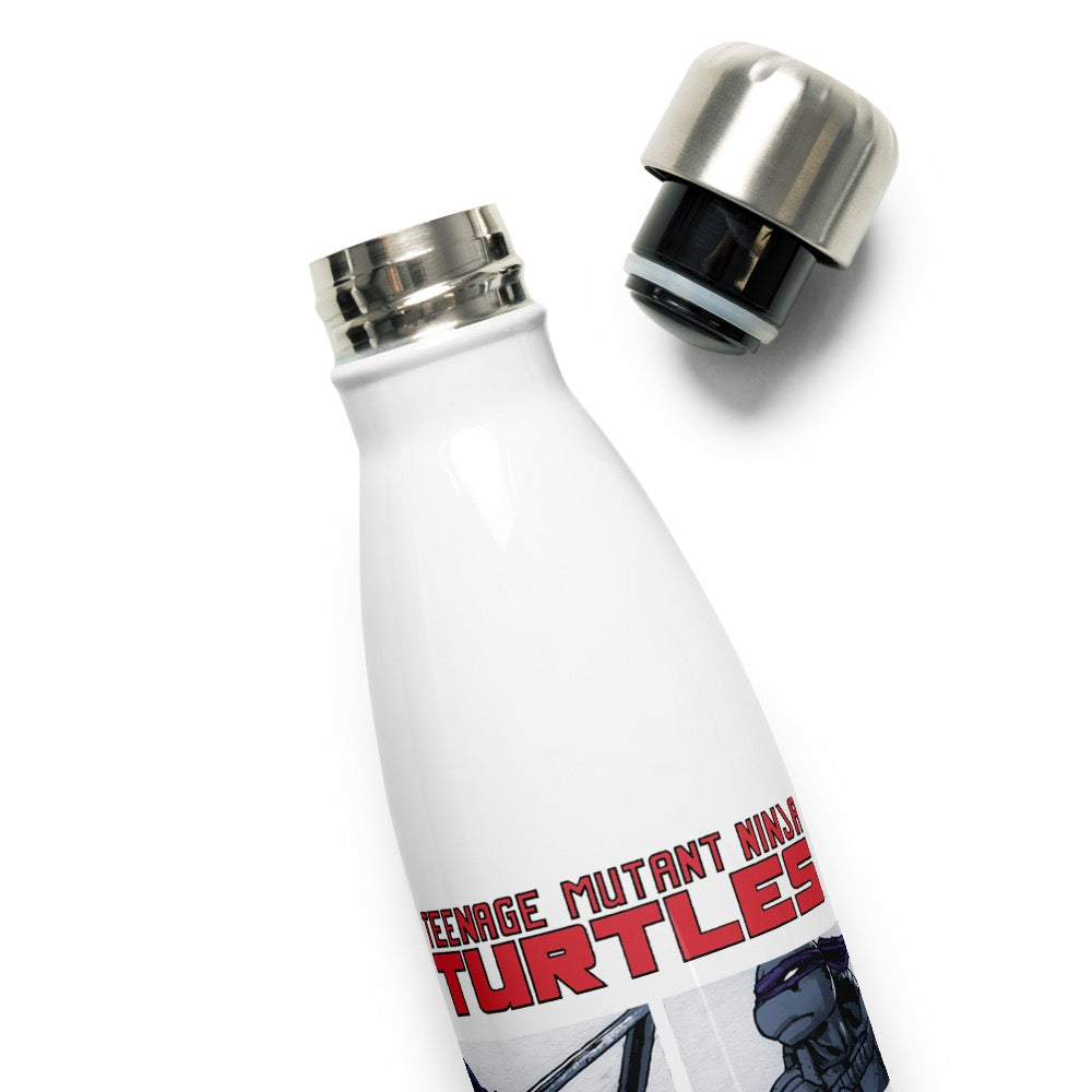 Teenage Mutant Ninja Turtles Comic Art Stainless Steel Water Bottle