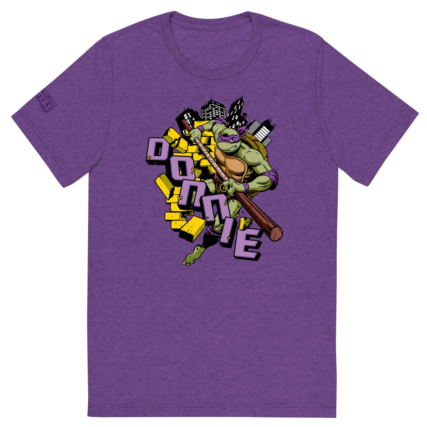 Teenage Mutant Ninja Turtles Homage Donatello Tri-Blend T-Shirt - Purple