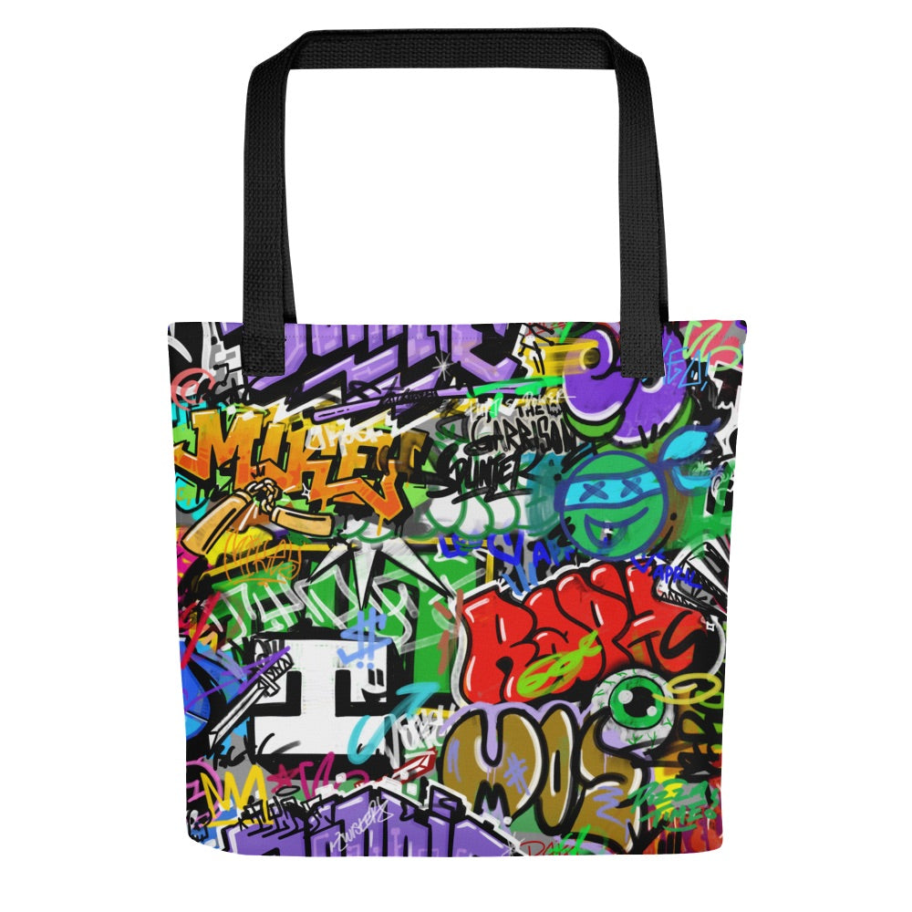 Teenage Mutant Ninja Turtles: Mutant Mayhem Graffiti Tote Bag