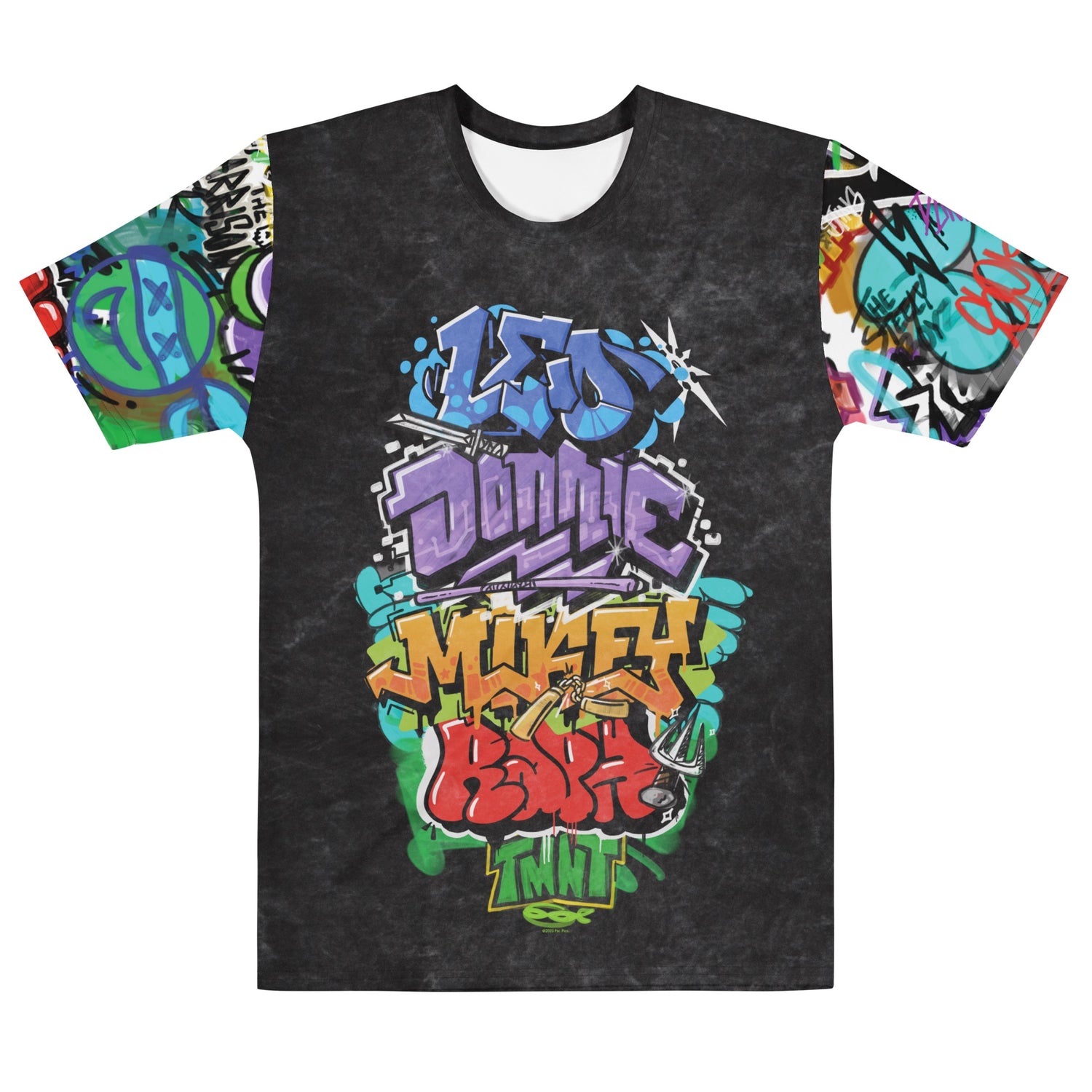 Teenage Mutant Ninja Turtles: Mutant Mayhem Name Sketches T-Shirt White / Xs