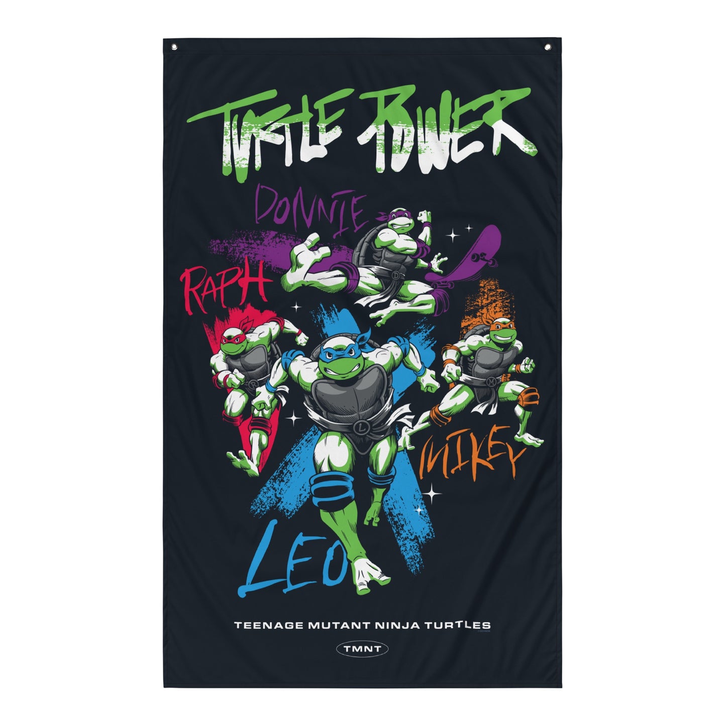 Teenage Mutant Ninja Turtles Turtle Power Flag