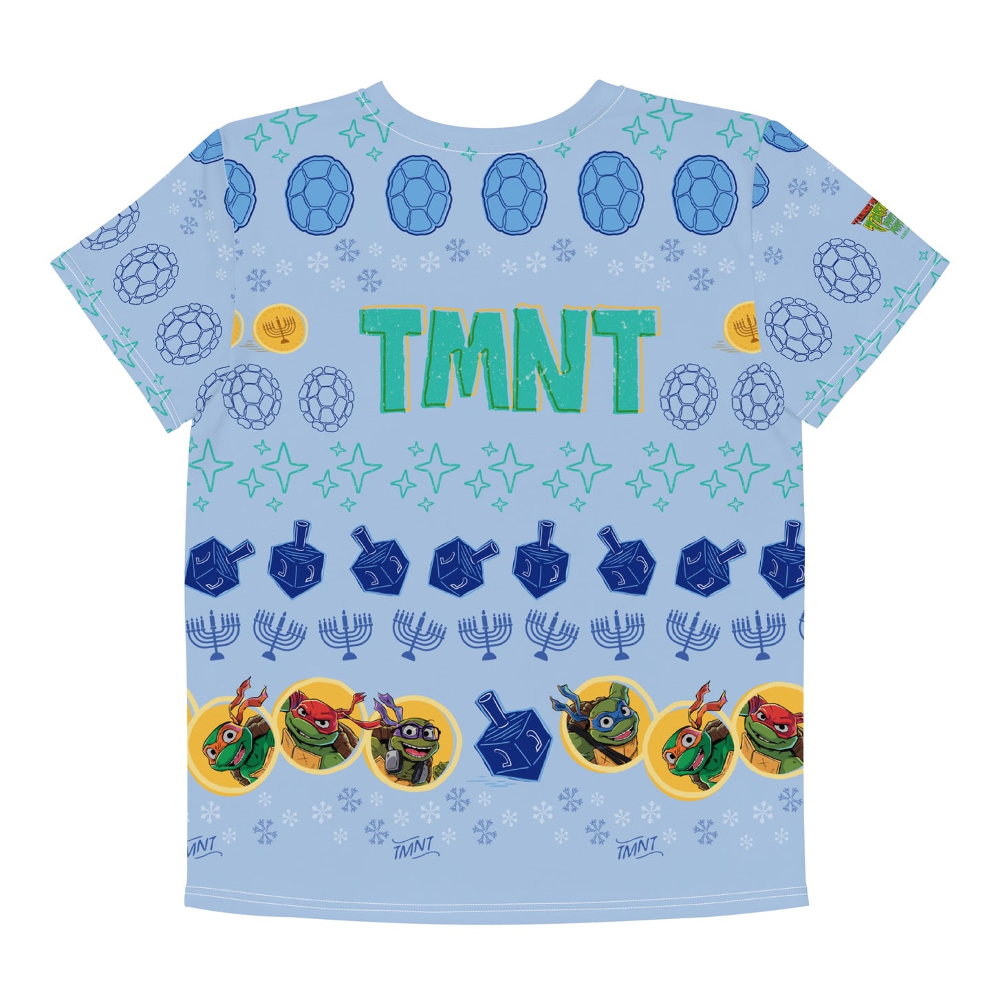Teenage Mutant Ninja Turtles Hanukkah Niños Camiseta