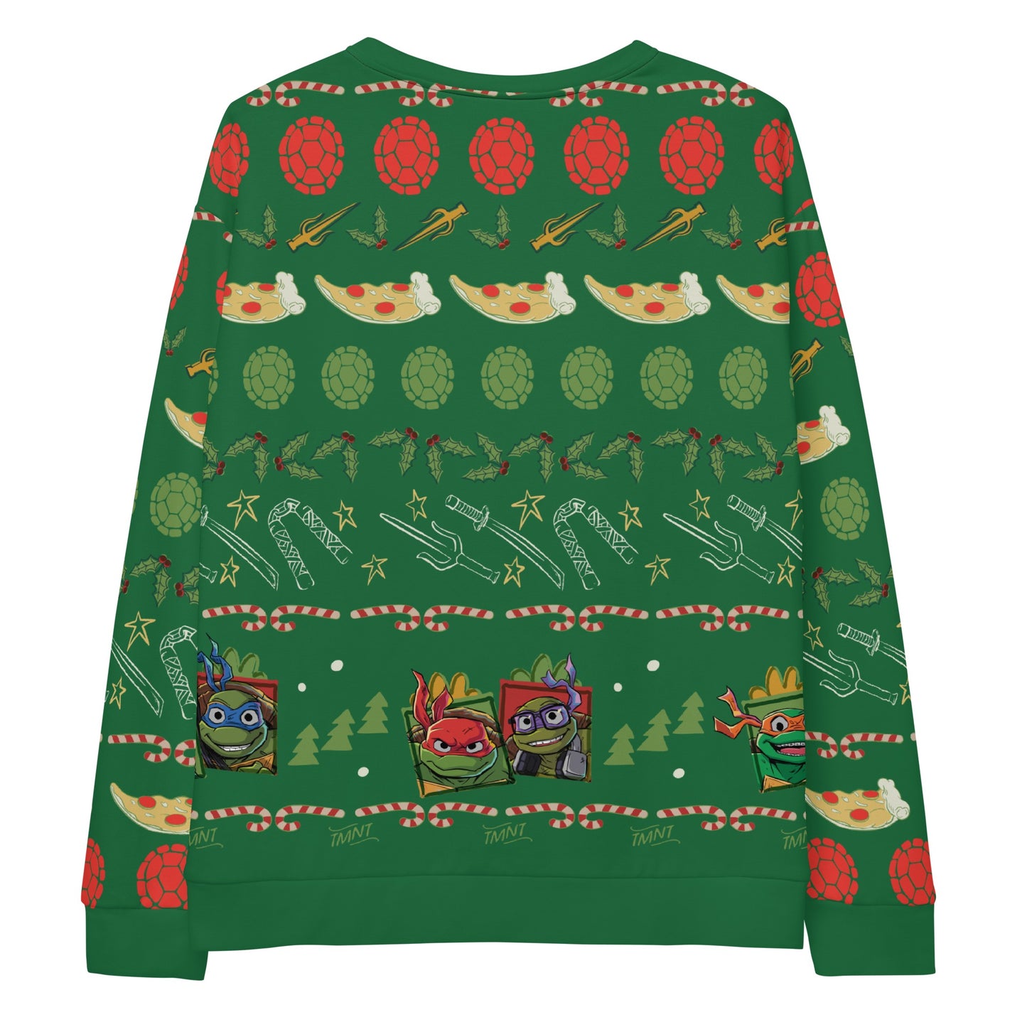 Teenage Mutant Ninja Turtles Christmas Adult Crewneck Sweatshirt