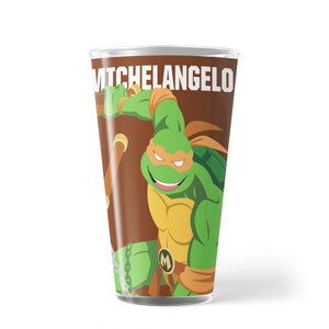 Teenage Mutant Ninja Turtles Michelangelo 17 oz Pint Glass