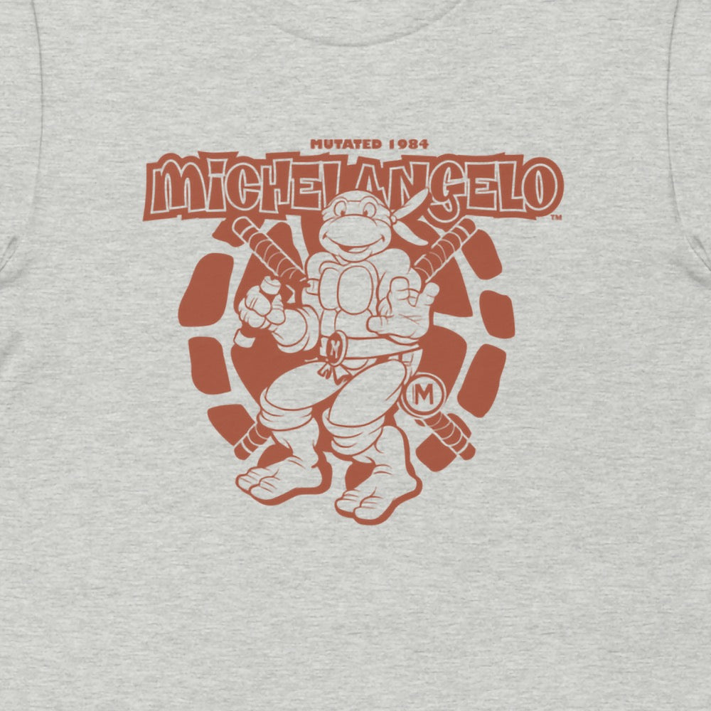 Teenage Mutant Ninja Turtles Michelangelo Adult Short Sleeve T-Shirt