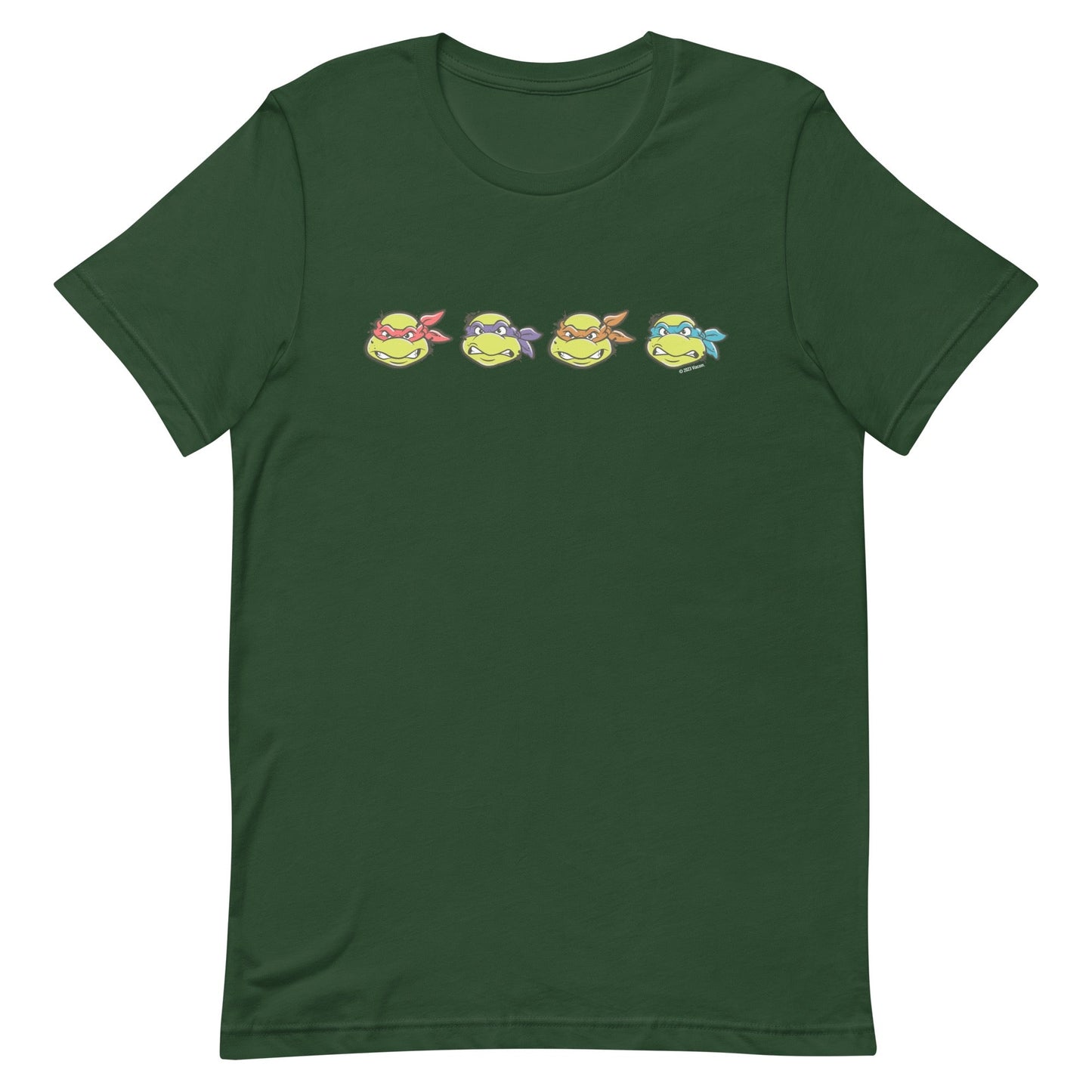 Teenage Mutant Ninja Turtles Shell Erwachsene T-Shirt mit kurzen Ärmeln