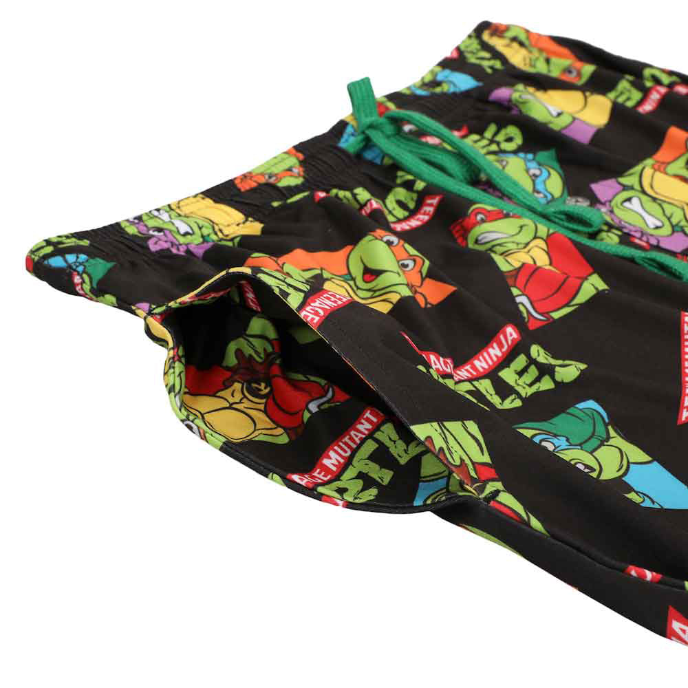 Teenage Mutant Ninja Turtle Fleece Pajama Pants Viacom - Mens Small -  Preowned