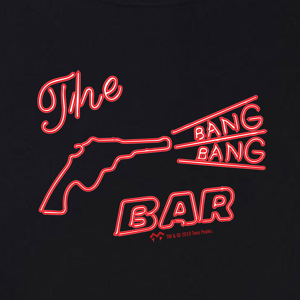 Twin Peaks Bang Bang Bar Adultos Camiseta de manga corta