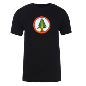 Twin Peaks Bookhouse Boys Patch Adult Short Sleeve T-Shirt