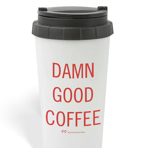 Twin Peaks Damn Good Coffee 16 oz Travel Mug