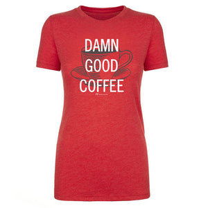 Twin Peaks Damn Good Coffee Cup Women's Tri-Blend T-Shirt