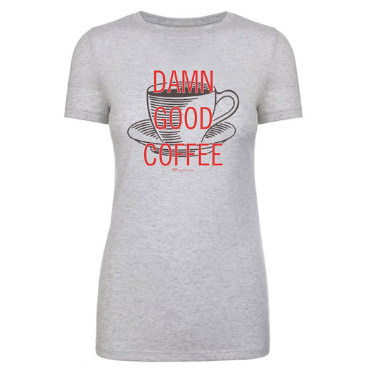 Twin Peaks Damn Good Coffee Cup Women's Tri-Blend T-Shirt