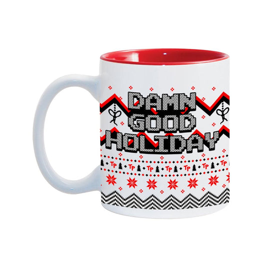 Twin Peaks Damn Good Holiday 11 oz Two-Tone Mug