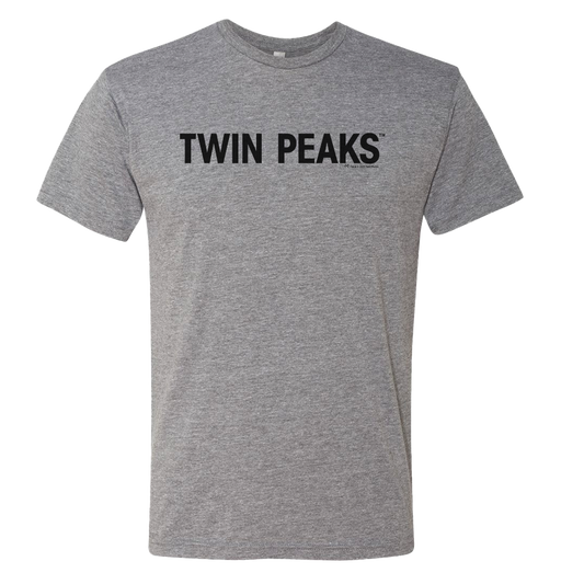 Twin Peaks Logo Men's Tri-Blend T-Shirt