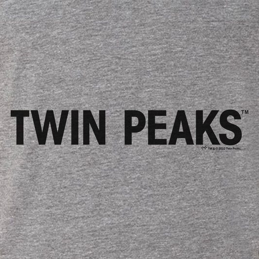Twin Peaks Logo Men's Tri-Blend T-Shirt