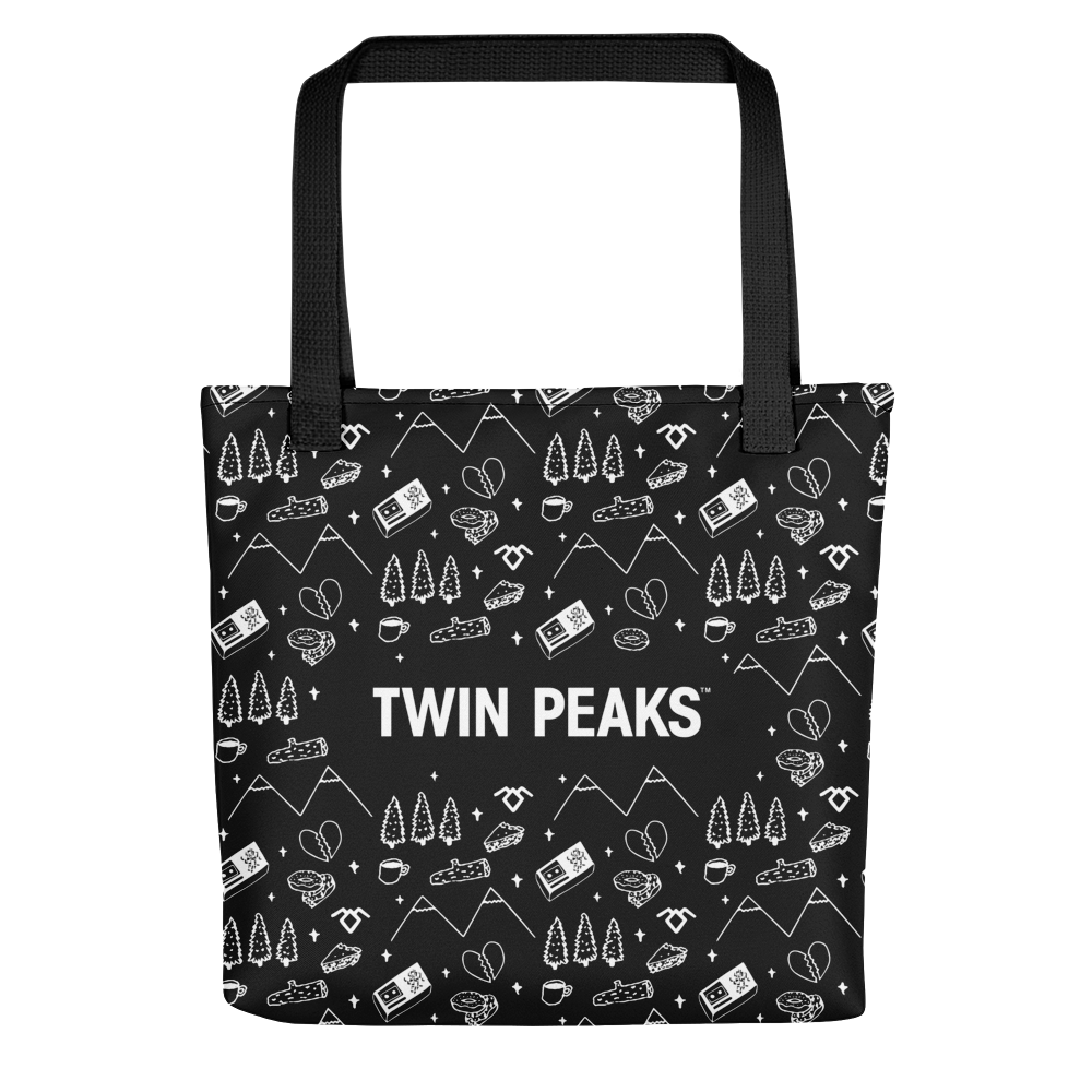 Twin Peaks Logo Premium Tote Bag