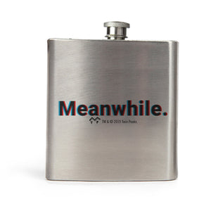 Twin Peaks Meanwhile 3D Stainless Steel Flask