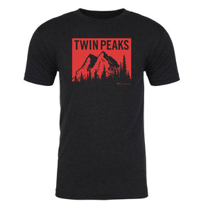 Twin Peaks Red Mountain Men's Tri-Blend T-Shirt