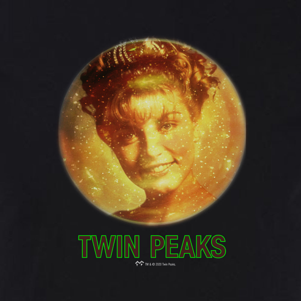 Twin Peaks Goldener Orb mit Laura Erwachsene Kurzärmeliges T-Shirt