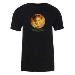 Twin Peaks Golden Orb with Laura Adult Short Sleeve T-Shirt