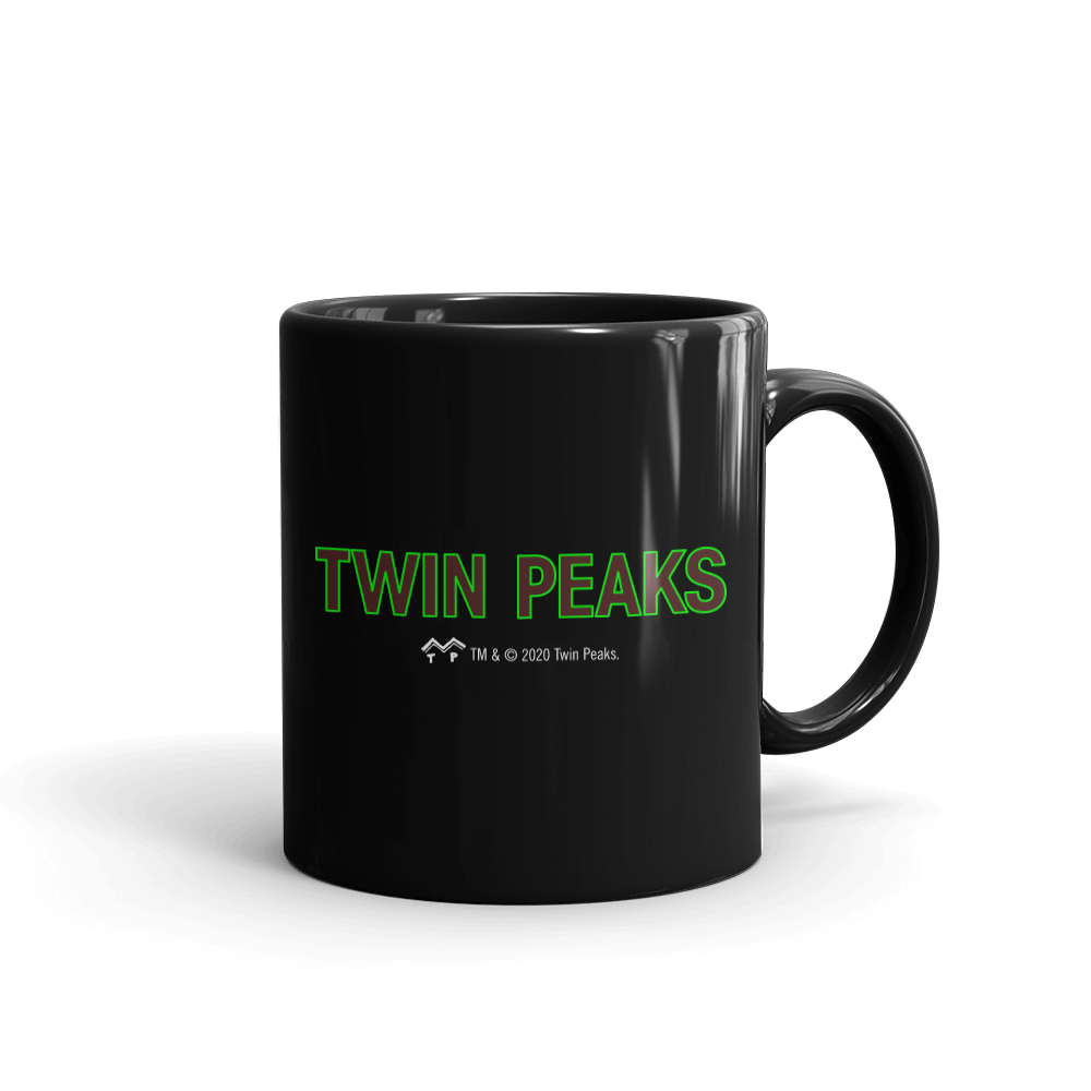 Twin Peaks Orbe dorado con taza negra Laura