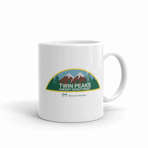 Twin Peaks Sheriff's Department Personalized 11 oz White Mug