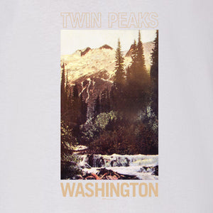 Twin Peaks Postal pintoresca Adultos Camiseta de manga corta