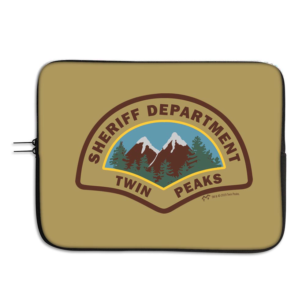 Twin Peaks Sheriff's Department Laptop Case