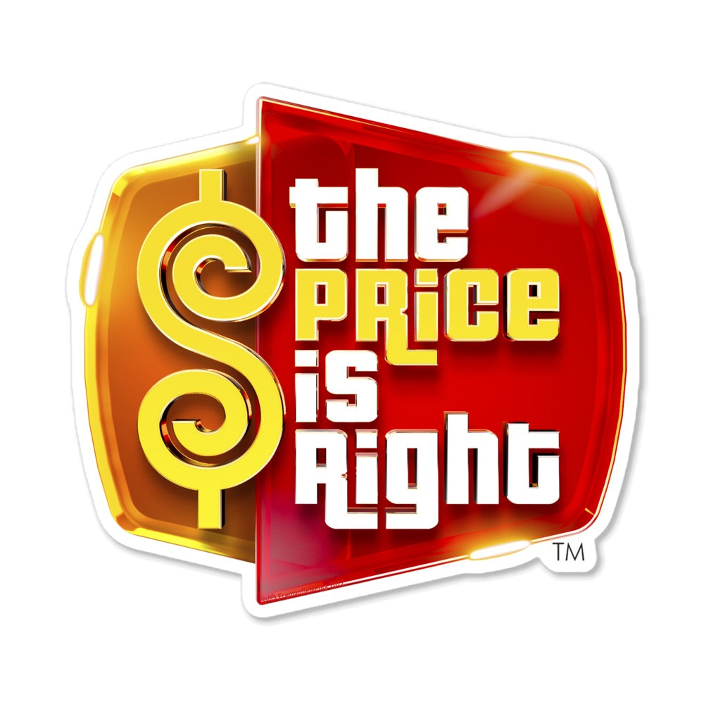 The Price Is Right 51 Saison Logo Gestanzter Aufkleber Paramount Shop