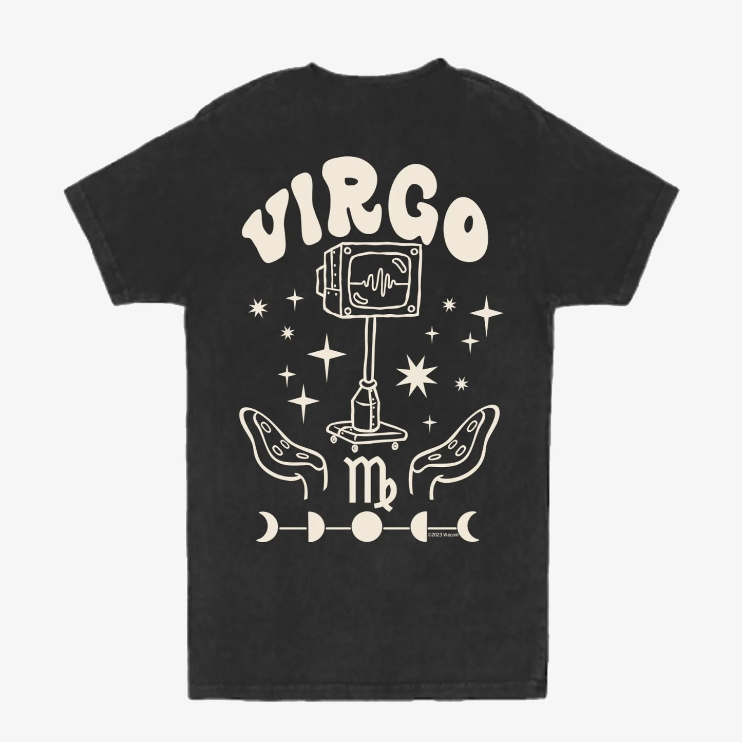 Spongebob Camiseta Astrología con Signos de Calamardo