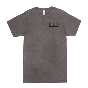 Yellowstone 1923 Logo Left Chest Distressed T-Shirt