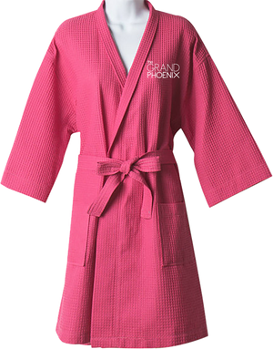 The Young and the Restless Grand Phoenix Embroidered Waffle Robe