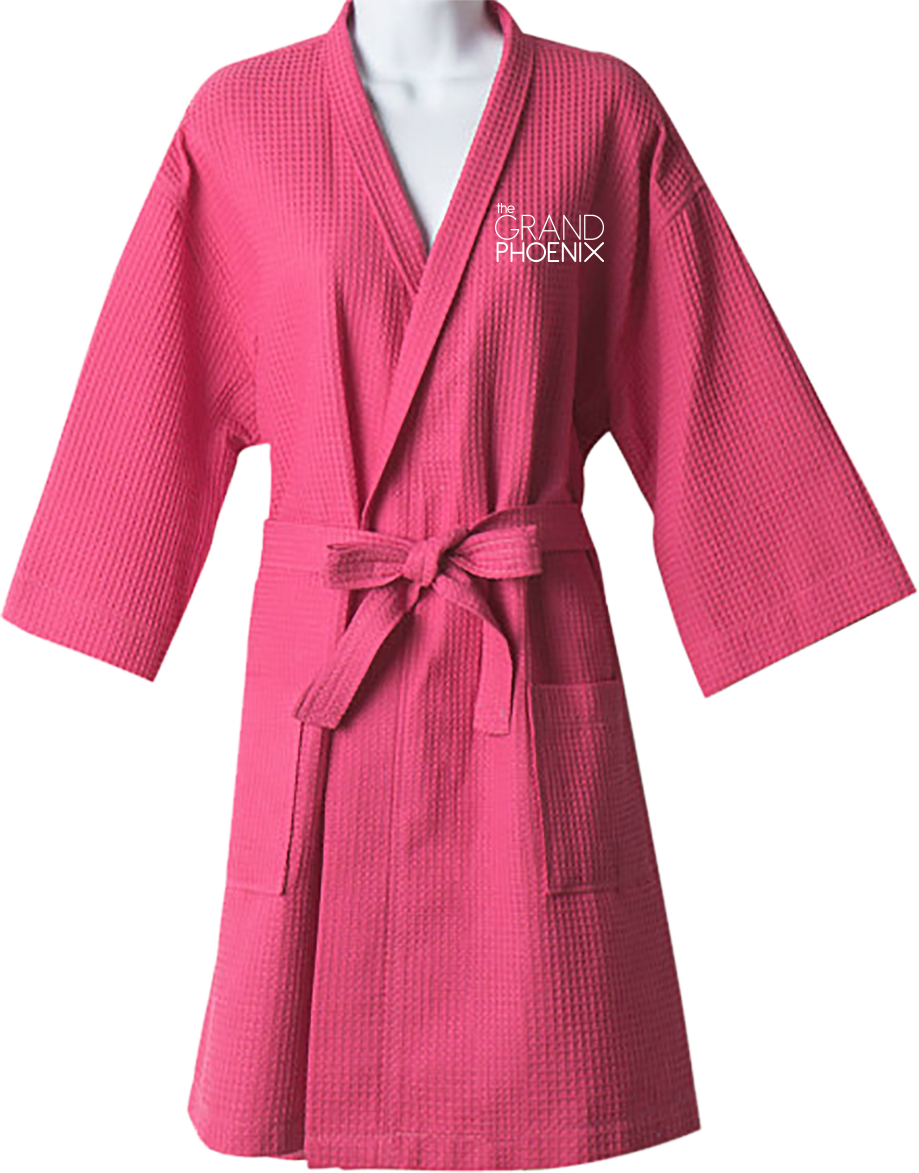 The Young and the Restless Grand Phoenix Embroidered Waffle Robe