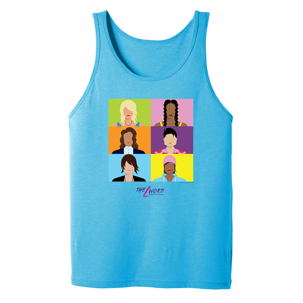 The L Word: Generation Q Faces Adult Tank Top