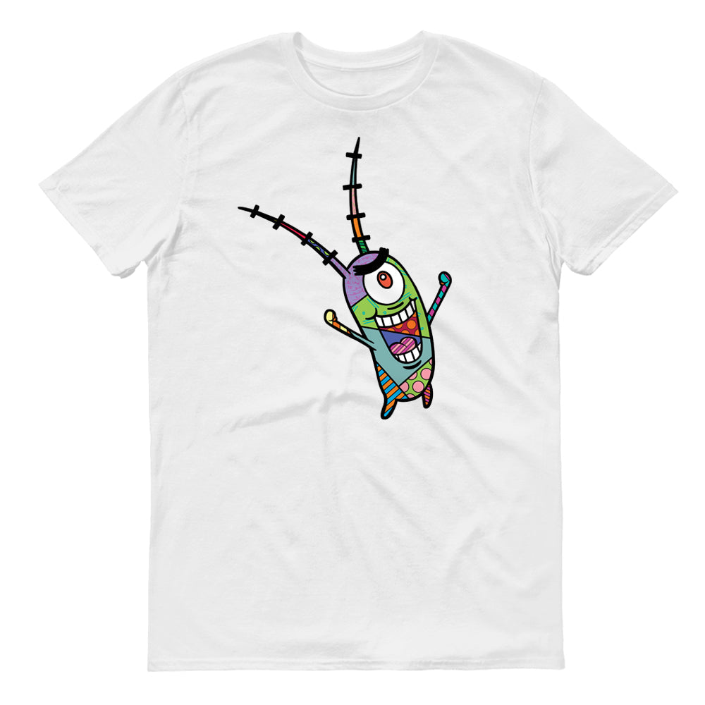 Plankton Britto Adult Short Sleeve T-Shirt