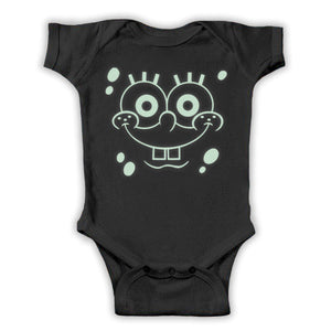SpongeBob Schwammkopf leuchtet im Dunkeln Baby Bodysuit