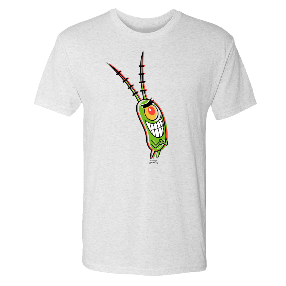 Plankton Schemer - T-shirt à manches courtes en tissu tricolore