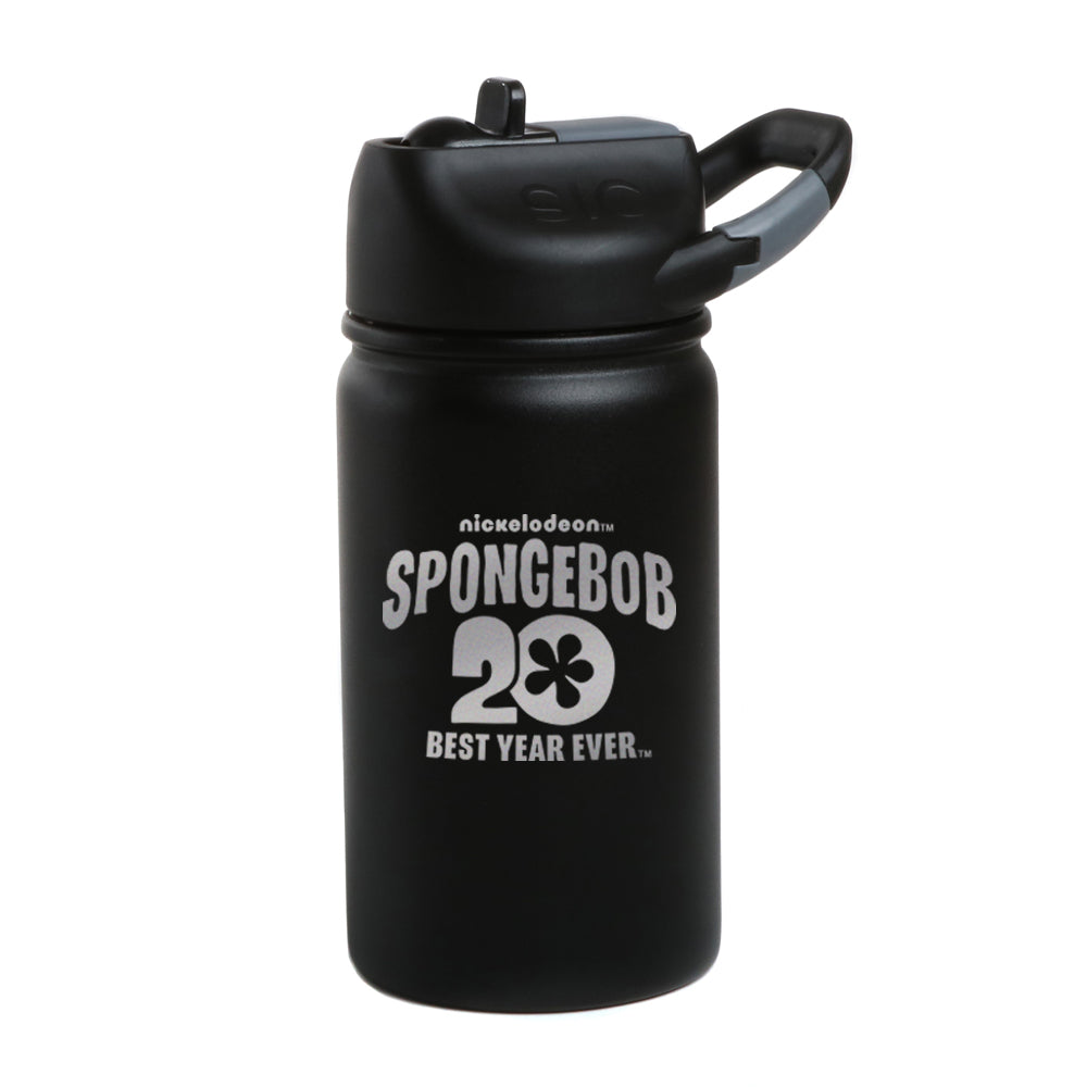 SpongeBob SquarePants Winking 20th Anniversary Laser Engraved SIC Water Bottle