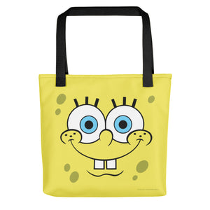 SpongeBob SquarePants Happy Big Face Tote Bag