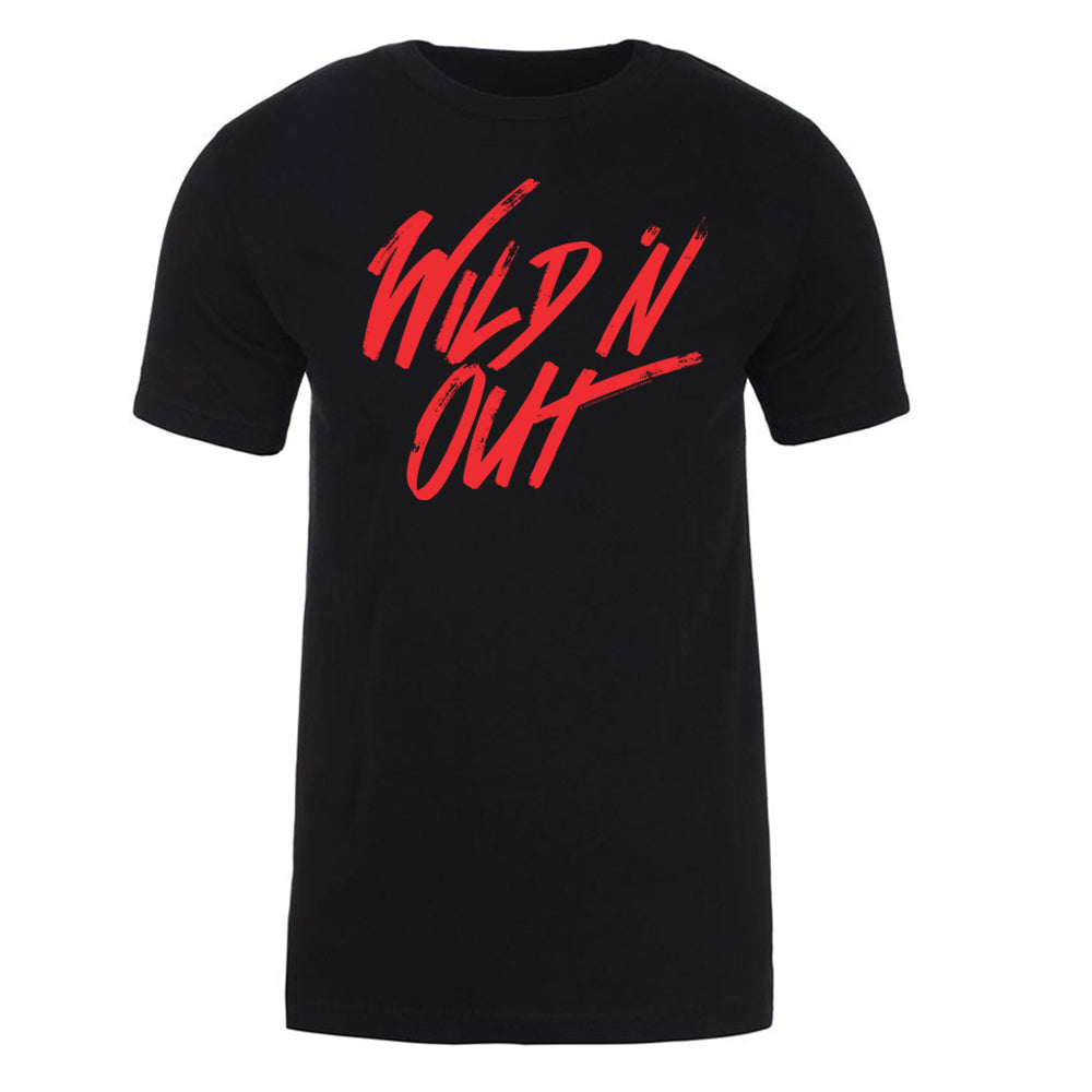 Wild 'N Out Felt Marker Logo Adult Short Sleeve T-Shirt