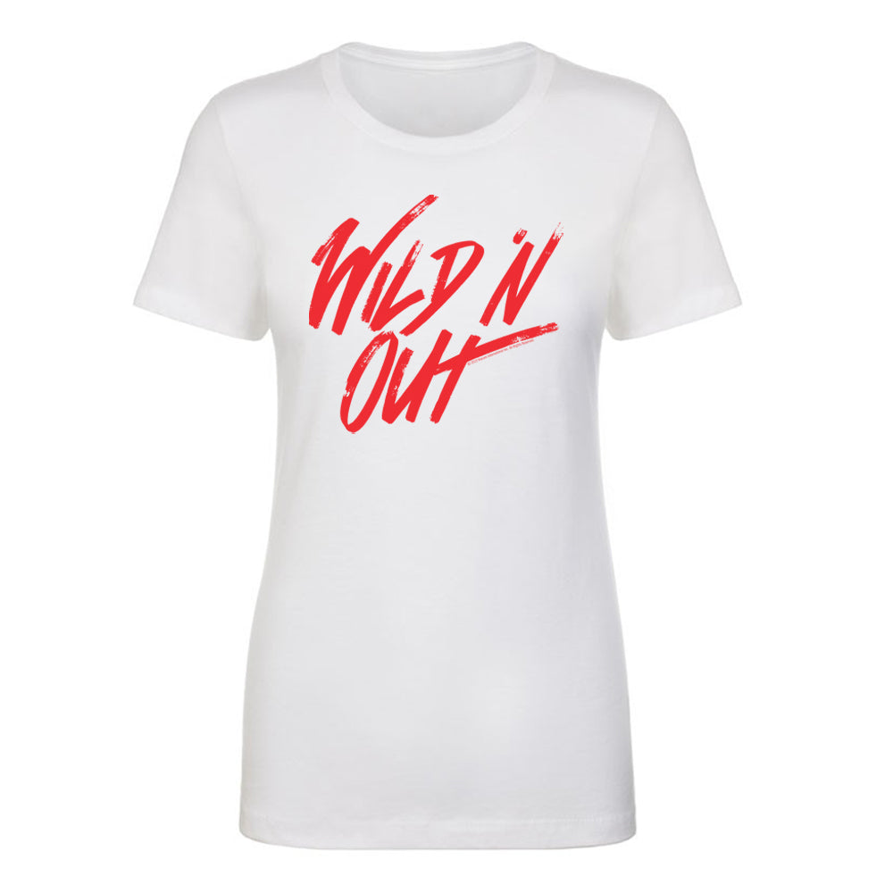 Wild 'N Out Felt Marker Logo Women's Short Sleeve T-Shirt