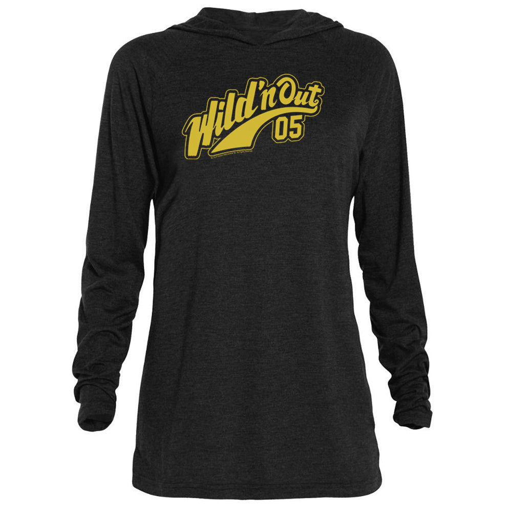 Wild 'N Out Jersey Logo Adult Tri-Blend Raglan Hoodie