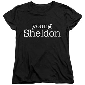 Young Sheldon Logo Women's Short Sleeve T-Shirt