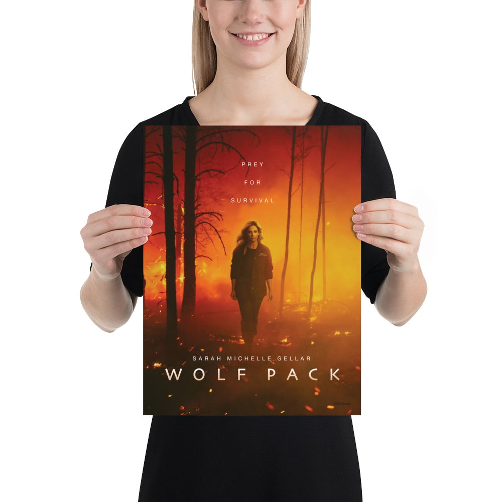 Wolf Pack Prey For Survival Premium Matte Paper Poster