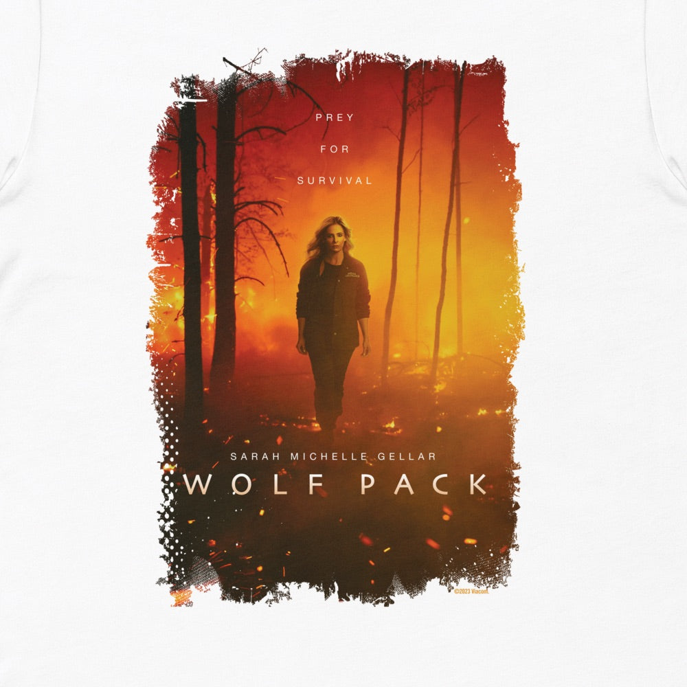 Wolf Pack Prey For Survival Adult Short Sleeve T-Shirt