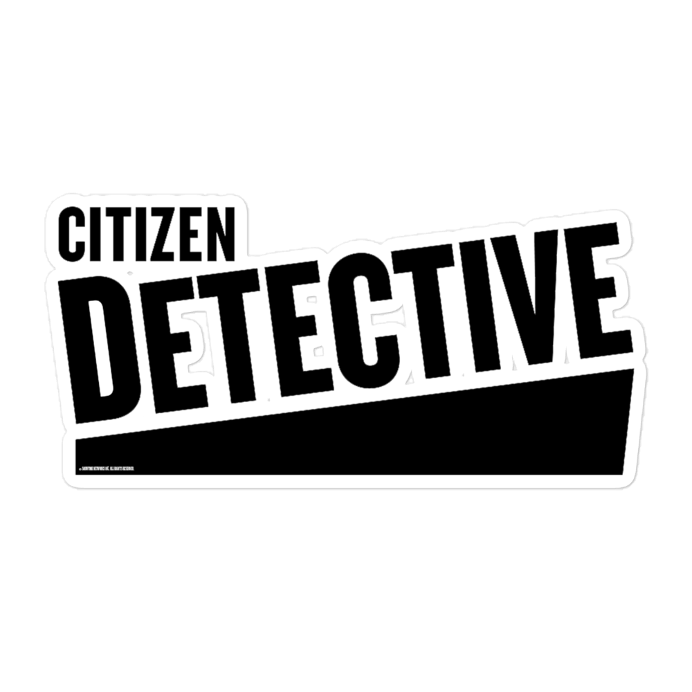 Yellowjackets Citizen Detective Die Cut Sticker