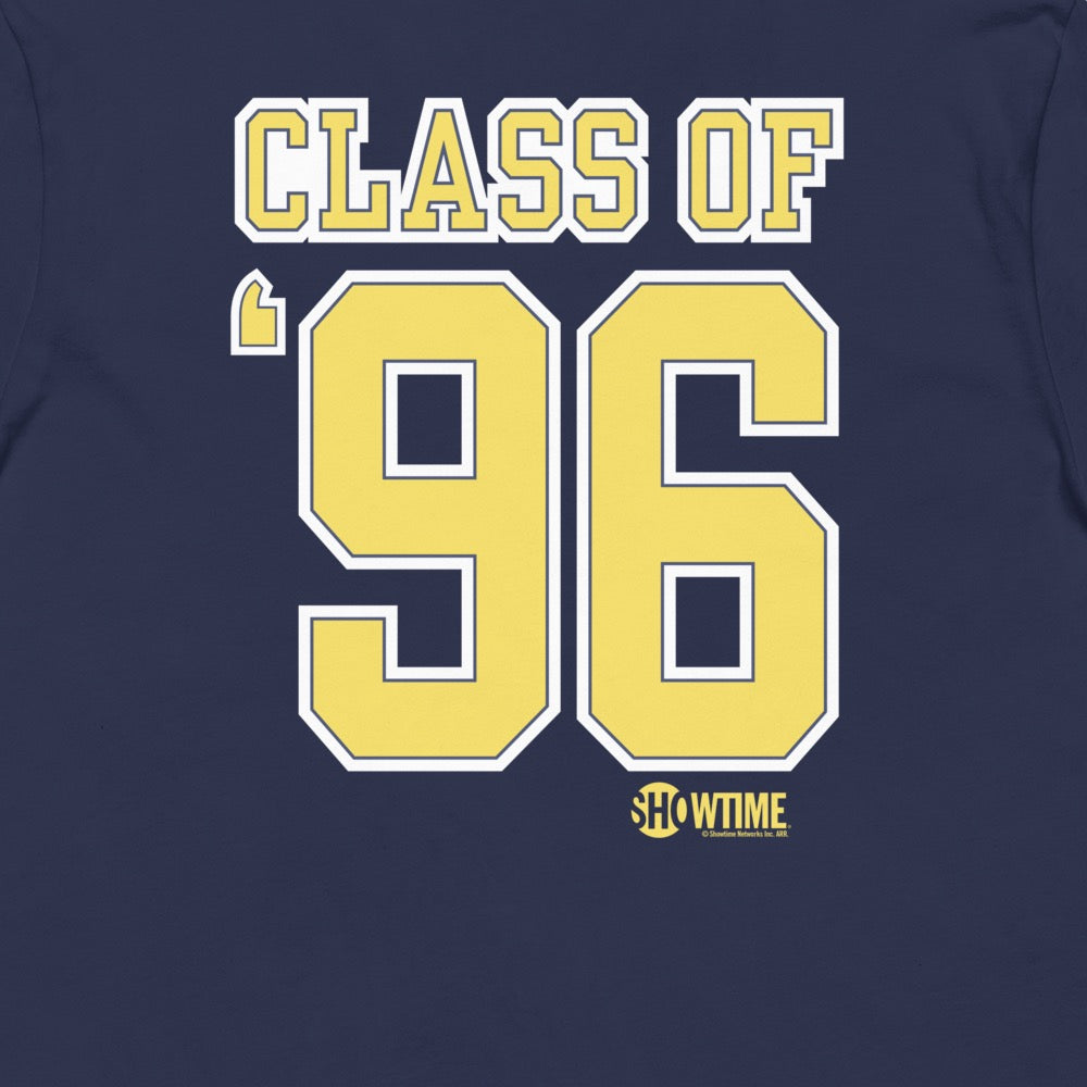 Yellowjackets Logo Class of '96 Adult Short Sleeve T-Shirt