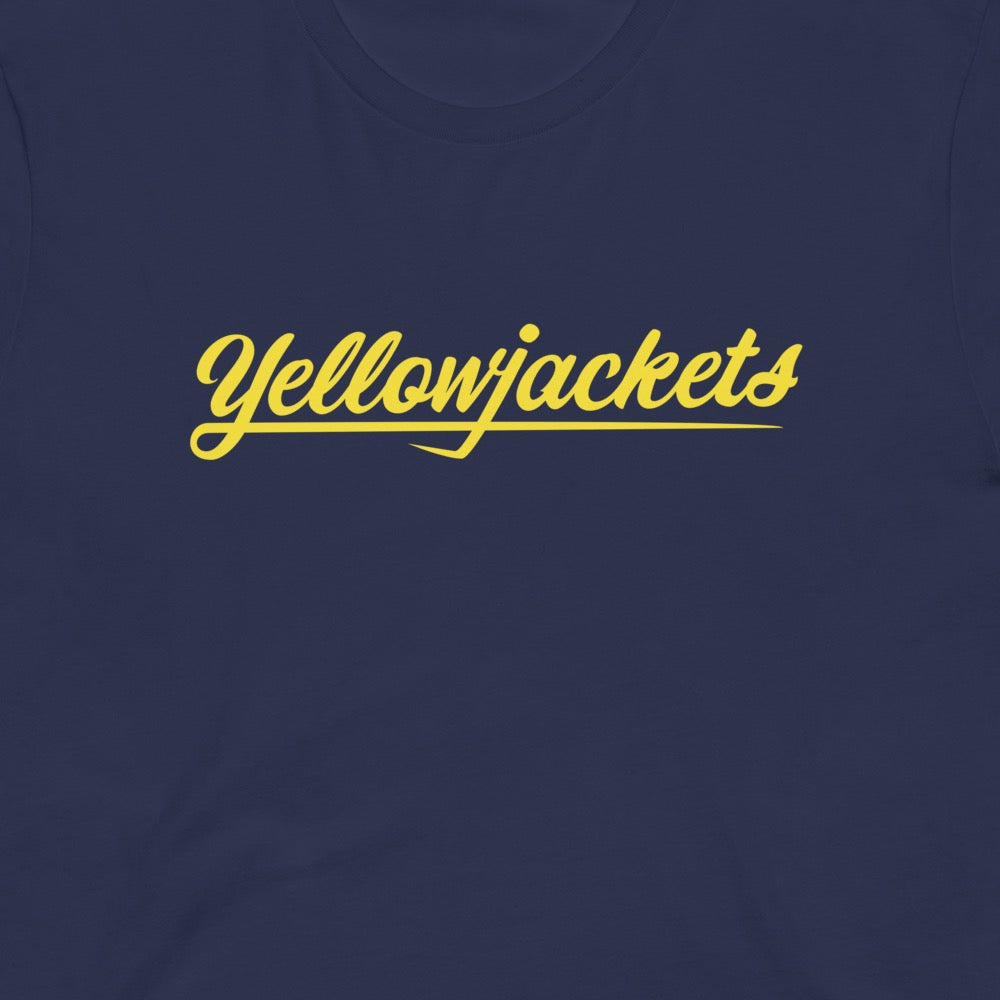 Yellowjackets Logo Class of '96 Adult Short Sleeve T-Shirt